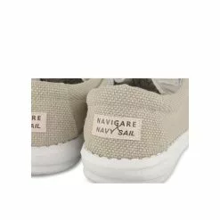 Baskets BEIGE NAVY SAIL -Claquettes Soldes baskets beige navy sail 4