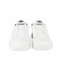 Baskets BLANC COTTON BELT -Claquettes Soldes baskets blanc cotton belt 14