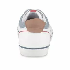 Baskets BLANC DENIM SIDE -Claquettes Soldes baskets blanc denim side 15
