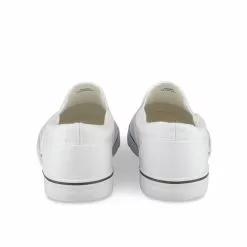 Baskets BLANC DENIM SIDE -Claquettes Soldes baskets blanc denim side 35