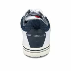 Baskets BLANC DENIM SIDE -Claquettes Soldes baskets blanc denim side 56