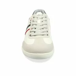 Baskets BLANC DENIM SIDE -Claquettes Soldes baskets blanc denim side 63