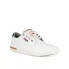 Baskets BLANC DENIM SIDE -Claquettes Soldes baskets blanc denim side 64