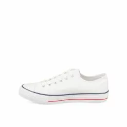 Baskets BLANC DENIM SIDE -Claquettes Soldes baskets blanc denim side 84