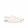 Baskets BLANC DENIM SIDE -Claquettes Soldes baskets blanc denim side 90