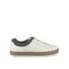 Baskets BLANC MEGIS CASUAL -Claquettes Soldes baskets blanc megis casual