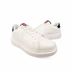 Baskets BLANC SERGIO TACCHINI -Claquettes Soldes baskets blanc sergio tacchini 12