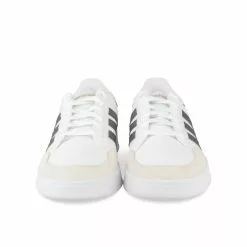 Baskets BLANCHES Breaknet ADIDAS -Claquettes Soldes baskets blanches adidas breaknet 2