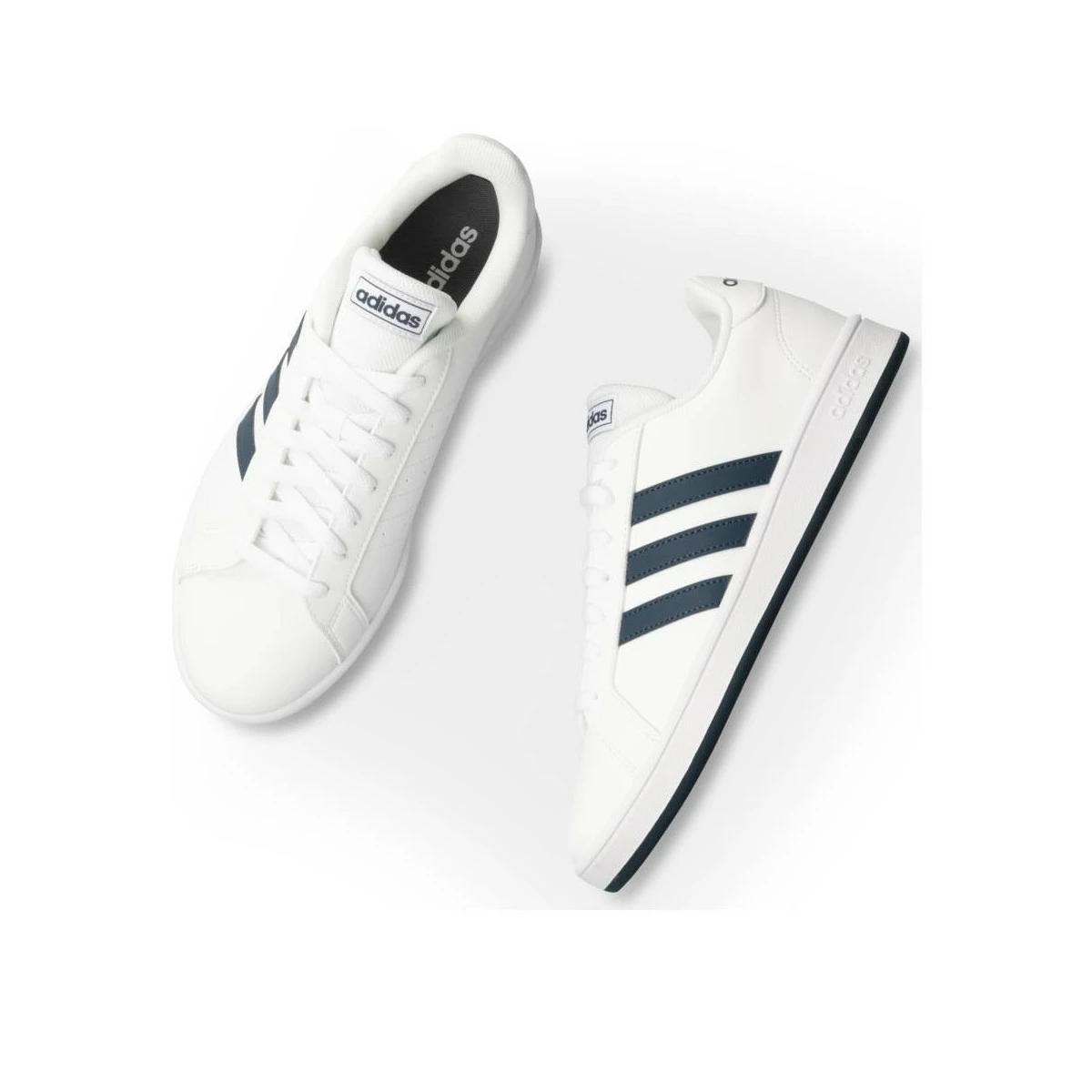 Baskets BLANCHES Grand Court Base ADIDAS 6 Baskets BLANCHES Grand Court Base ADIDAS – Image 4