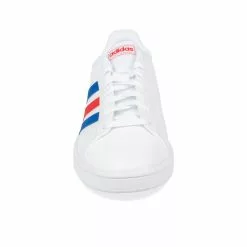 Baskets BLANCHES Grand Court Base ADIDAS -Claquettes Soldes baskets blanches adidas grand court base 9