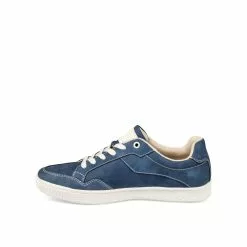 Baskets BLEU DENIM SIDE -Claquettes Soldes baskets bleu denim side 5