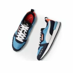 Baskets BLEU PUMA -Claquettes Soldes baskets bleu puma 9