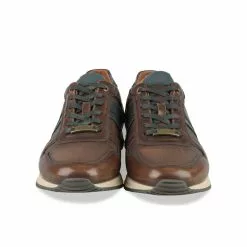 Baskets COGNAC DENIM SIDE 9 Baskets COGNAC DENIM SIDE -Claquettes Soldes baskets cognac denim side 10