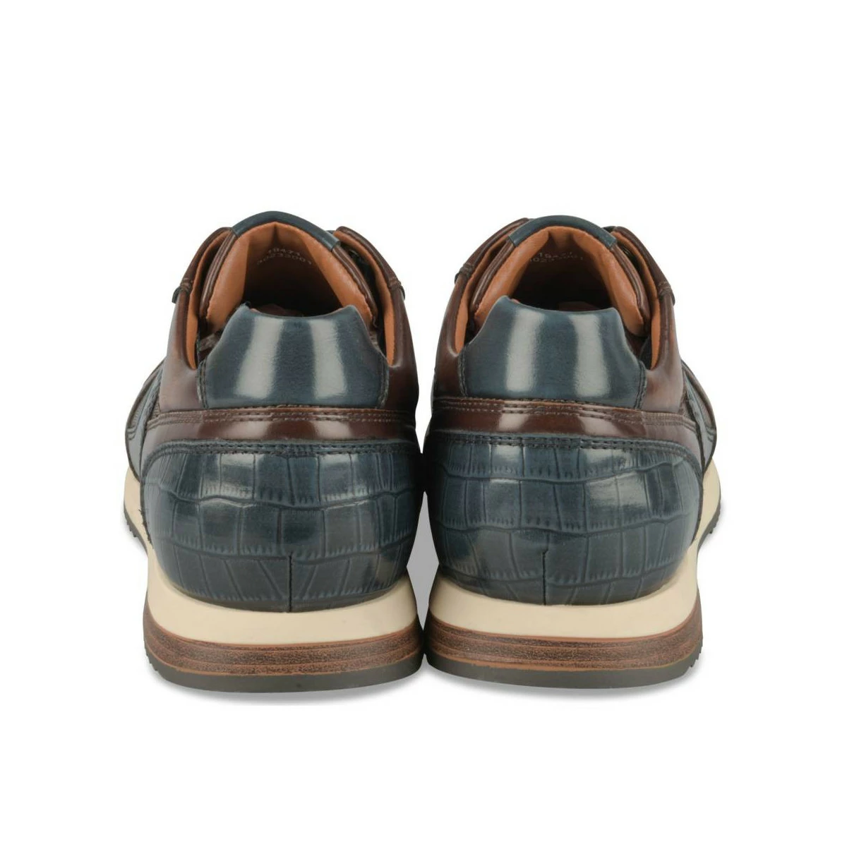 Baskets COGNAC DENIM SIDE 6 Baskets COGNAC DENIM SIDE – Image 4