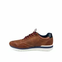 Baskets COGNAC DENIM SIDE -Claquettes Soldes baskets cognac denim side 21