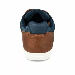 Baskets COGNAC DENIM SIDE 9 Baskets COGNAC DENIM SIDE -Claquettes Soldes baskets cognac denim side 5