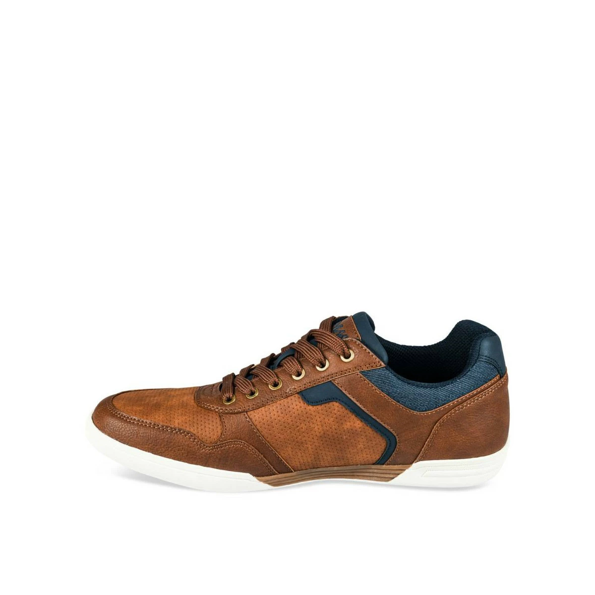 Baskets COGNAC DENIM SIDE 6 Baskets COGNAC DENIM SIDE â Image 4