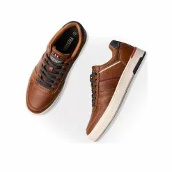 Baskets COGNAC FREECODER -Claquettes Soldes baskets cognac freecoder 16