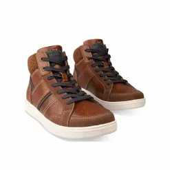 Baskets COGNAC FREECODER -Claquettes Soldes baskets cognac freecoder 5