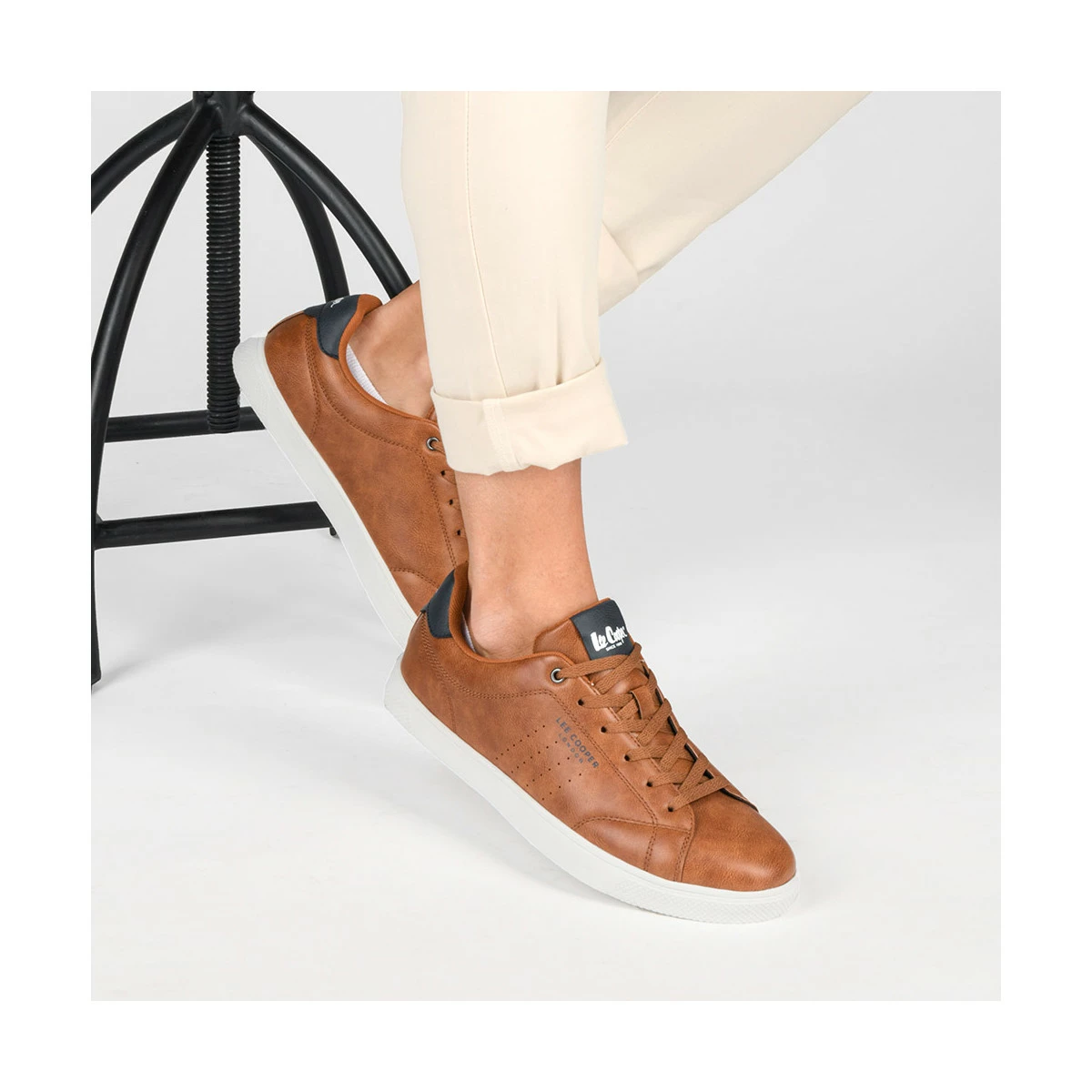 Baskets COGNAC LEE COOPER 4 Baskets COGNAC LEE COOPER – Image 2