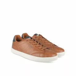 Baskets COGNAC LEE COOPER 11 Baskets COGNAC LEE COOPER -Claquettes Soldes baskets cognac lee cooper 11