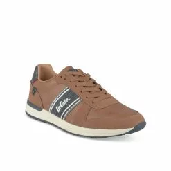 Baskets COGNAC LEE COOPER -Claquettes Soldes baskets cognac lee cooper 5