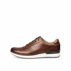 Baskets COGNAC PIERRE CARDIN -Claquettes Soldes baskets cognac pierre cardin 2