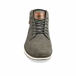 Baskets GRIS DENIM SIDE -Claquettes Soldes baskets gris denim side 15