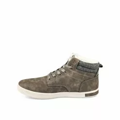 Baskets GRIS DENIM SIDE -Claquettes Soldes baskets gris denim side 29