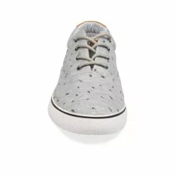 Baskets GRIS DENIM SIDE -Claquettes Soldes baskets gris denim side 50