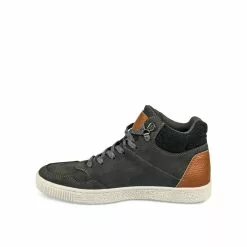 Baskets GRIS DENIM SIDE -Claquettes Soldes baskets gris denim side 59