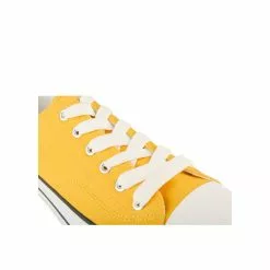 Baskets JAUNE DENIM SIDE -Claquettes Soldes baskets jaune denim side 4