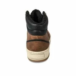 Baskets MARRON DENIM SIDE -Claquettes Soldes baskets marron denim side 2