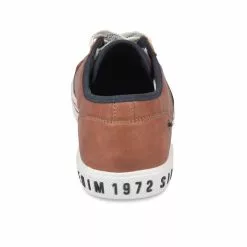 Baskets MARRON DENIM SIDE -Claquettes Soldes baskets marron denim side 24