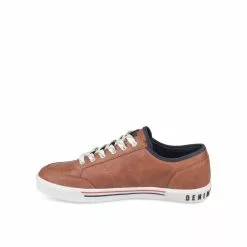 Baskets MARRON DENIM SIDE -Claquettes Soldes baskets marron denim side 25