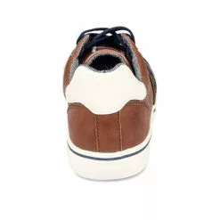 Baskets MARRON DENIM SIDE -Claquettes Soldes baskets marron denim side 29