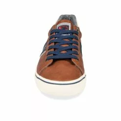Baskets MARRON DENIM SIDE -Claquettes Soldes baskets marron denim side 31