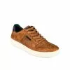 Baskets MARRON DENIM SIDE -Claquettes Soldes baskets marron denim side 42