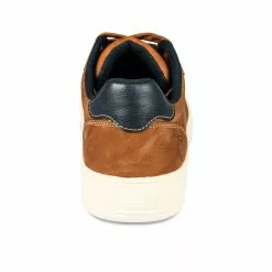 Baskets MARRON DENIM SIDE -Claquettes Soldes baskets marron denim side 44