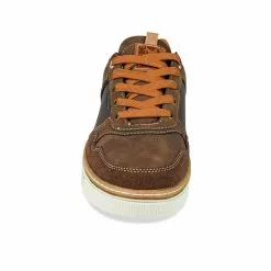 Baskets MARRON DENIM SIDE 11 Baskets MARRON DENIM SIDE -Claquettes Soldes baskets marron denim side 68