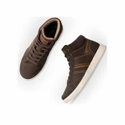 Baskets MARRON FREECODER -Claquettes Soldes baskets marron freecoder 9