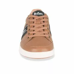 Baskets MARRON LEE COOPER -Claquettes Soldes baskets marron lee cooper 2