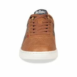 Baskets MARRON LEE COOPER -Claquettes Soldes baskets marron lee cooper 25