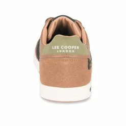 Baskets MARRON LEE COOPER -Claquettes Soldes baskets marron lee cooper 3