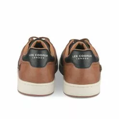 Baskets MARRON LEE COOPER -Claquettes Soldes baskets marron lee cooper 8