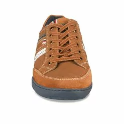 Baskets MARRON MEGIS CASUAL -Claquettes Soldes baskets marron megis casual 2