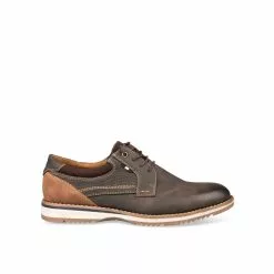 Baskets MARRON RELIFE -Claquettes Soldes baskets marron relife 2