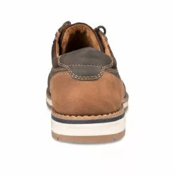 Baskets MARRON RELIFE -Claquettes Soldes baskets marron relife 3