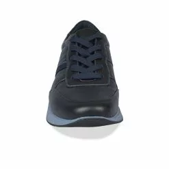 Baskets NOIR DENIM SIDE -Claquettes Soldes baskets noir denim side 102