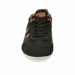 Baskets NOIR DENIM SIDE -Claquettes Soldes baskets noir denim side 107